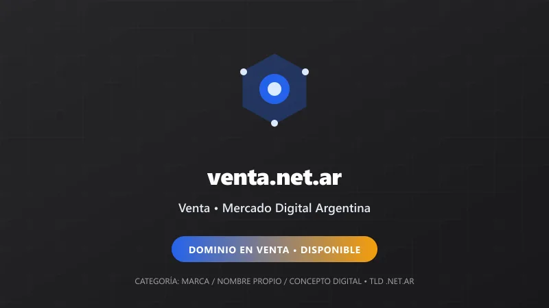 Identidad gráfica y activo digital para Venta en Argentina
